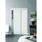Renin 48 in. X 96 in. Top Roll Bypass Closet Door Bright White BY0100BWWTC048096 - alternate 3
